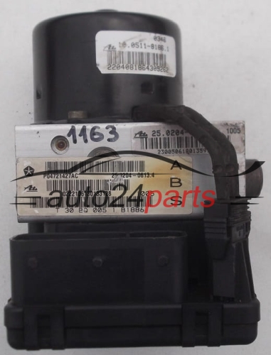 BOMBA HIDRAULICA Y CENTRALITA ABS CHRYSLER VOYAGER ATE 10.0511-8186.1, 10051181861, P04721427AC, ATE 25.0204-0613.4, 25020406134, 25.0204-0618.3, 25020406183, 04686702AAC, 25.0946-0197.3, 25094601973