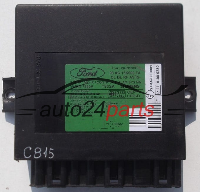 5WK4 7240A, 98 AG 15K600 FA 