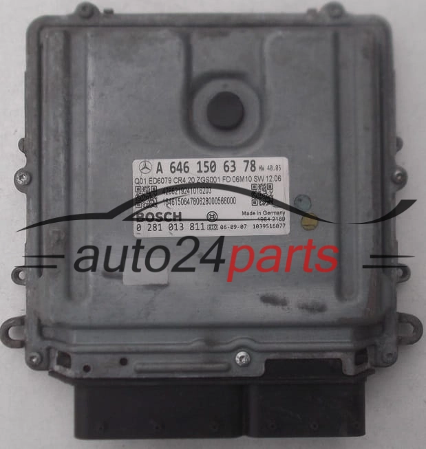 MERCEDES SPRINTER 2.2 CDI BOSCH 0 281 013 811, 0281013811, A 646 150 63 78, A6461506378 