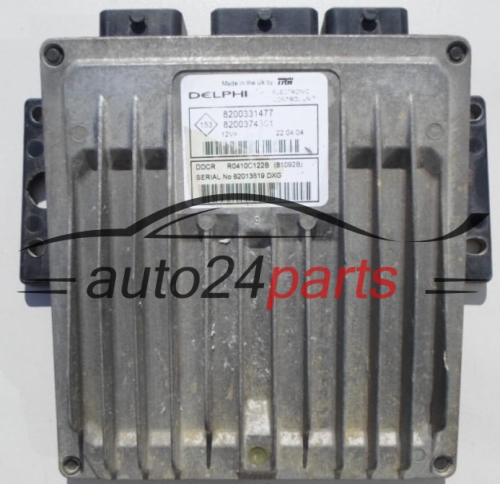 MOTORSTEUERGERÄT ECU STEUERGERÄT RENAULT 1.5 DCI Delphi R0410C122B