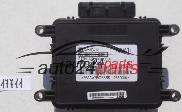 KOMPUTER STEROWNIK SILNIKA CHEVROLET SPARK GM 25183778 GESB, AAWR