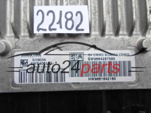 KOMPUTER STEROWNIK SILNIKA CITROEN 2.0 HDI 5WS40616A-T, 5WS40616AT, 9661642180, 9664287580, SID803A