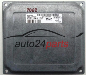 CALCULATEUR MOTEUR FORD FOCUS 1.6 CONTINENTAL S118934202 D, S118934202D, FoMoCo 7M51-12A650-AFD, 7M5112A650AFD, 2GMD, SIM28 