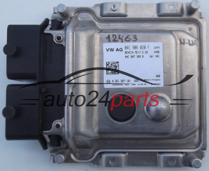 CENTRALITA DE MOTOR SEAT BOSCH 0 261 S07 181, 0261S07181, 04C 906 020 F, 04C906020F, 04C 907 309 B, 04C907309B, ME17.5.20