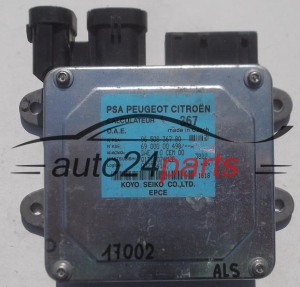 Ecu direction assistée module de contrôle  CITROEN PEUGEOT 96 508 367 80, 9650836780, 69 000 00 498/--A, Q1T19074MZE 