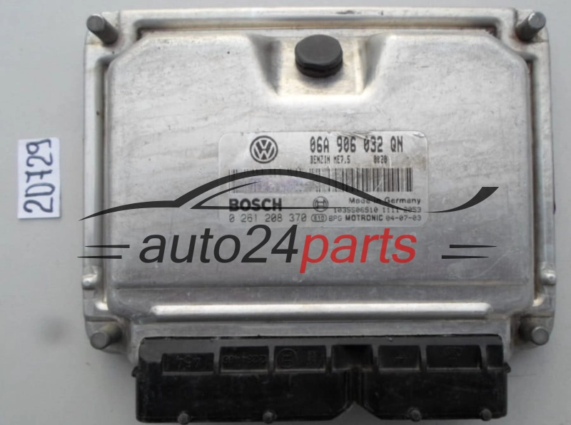 CENTRALITA DE MOTOR SEAT 1.8 T BOSCH 0 261 208 370, 0261208370, 06A 906 032 QN, 06A906032QN 