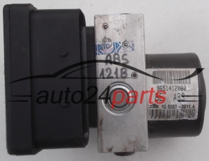 ABS HYDRAULIK-AGGREGAT MIT STEUERGERAET CITROEN PEUGEOT 96 514 120 80, 9651412080, ATE 10.0207-0011.4, 10020700114, 10.0970-1108.3, 10097011083, 5WK84107