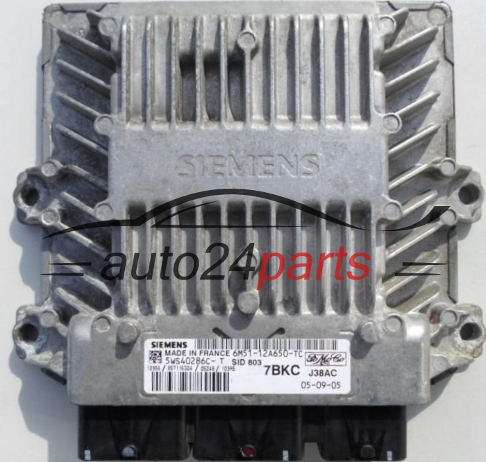 MOTORSTEUERGERÄT ECU STEUERGERÄT  FORD FOCUS C-MAX SIEMENS 5WS40286C-T
