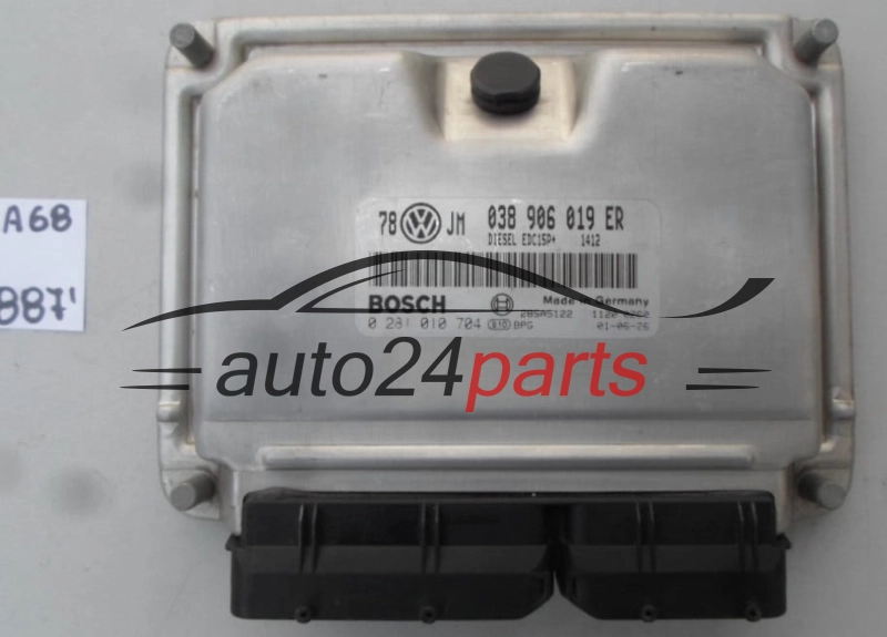 VW VOLKSWAGEN PASSAT 1.9 TDI BOSCH 0281010704, 0 281 010 704, 038906019ER, 038 906 019 ER