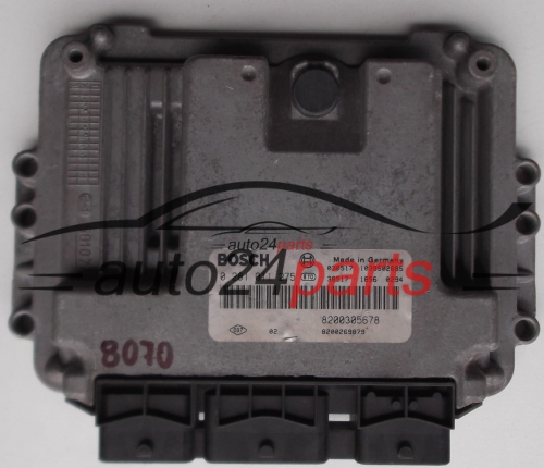 UCE CENTRALITA DE MOTOR RENAULT MEGANE SCENIC 1.9 DCI BOSCH 0281011275, 8200305678, 8200269878