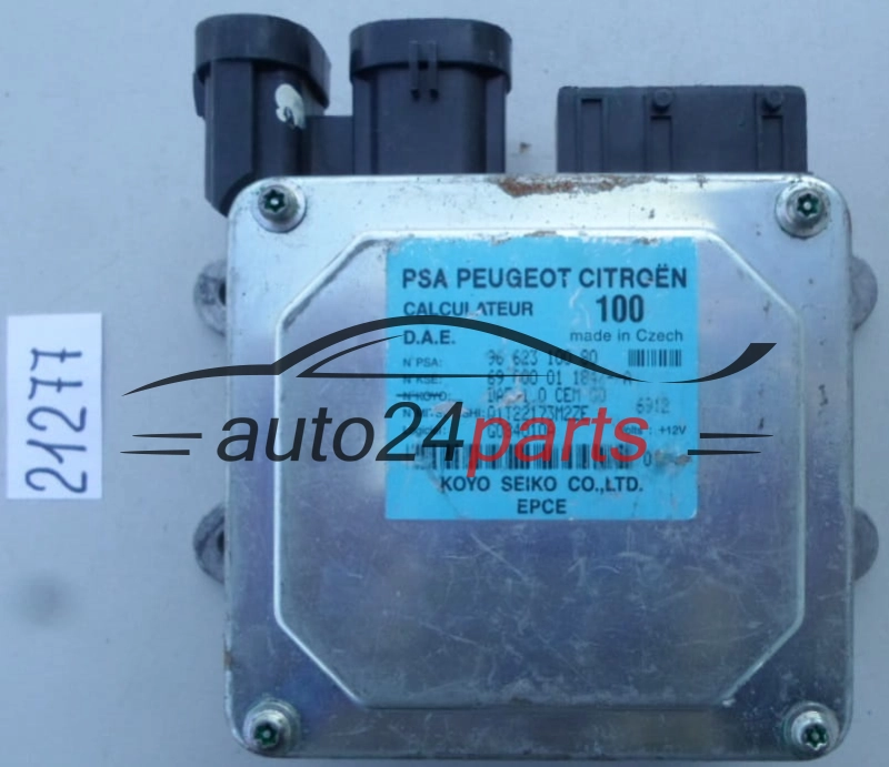 CITROEN PEUGEOT 96 623 100 80, 9662310080, 69 000 01 184/--A, 6900001184, Q1T22173M2ZE