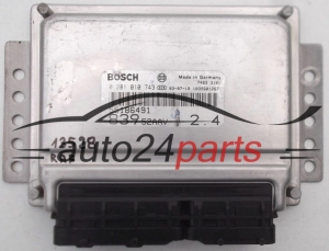 CENTRALITA DE MOTOR FIAT LANCIA LYBRA BOSCH 0 281 010 743, 0281010743, 55186491, 73501145
