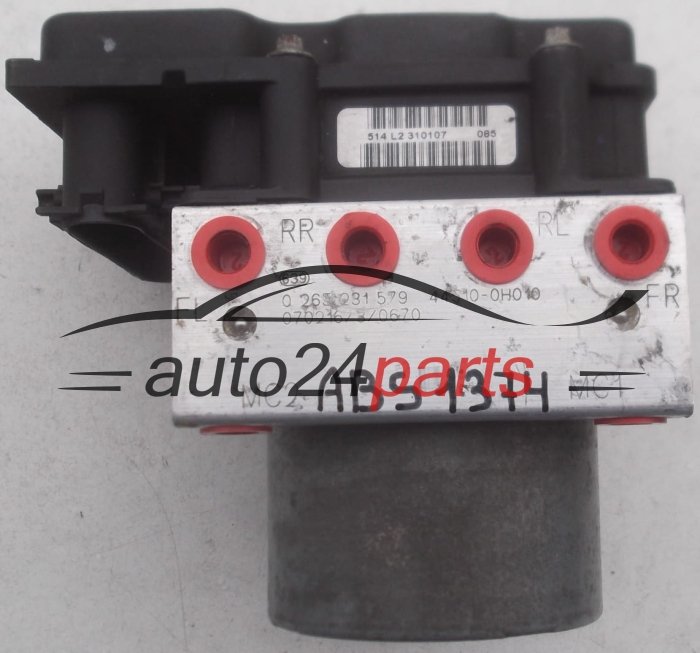 ABS POMPA I STEROWNIK CITROEN C1 TOYOTA  PEUGEOT 107 BOSCH 0 265 231 579, 0265231579, 44510-0H010, 445100H010, 0 265 800 441, 0265800441