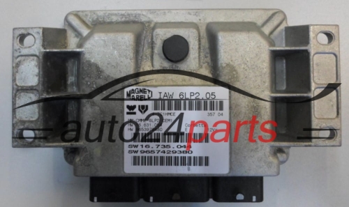 Calculateur Moteur CITROEN PEUGEOT Magneti Marelli IAW 6LP2.05, HW 16631054, 9653979480, SW 16735044, 9657429380