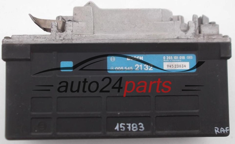 ABS STEROWNIK MERCEDES W124 W126 BOSCH 0265101018, 0 265 101 018, 0055452132, 005 545 21 32