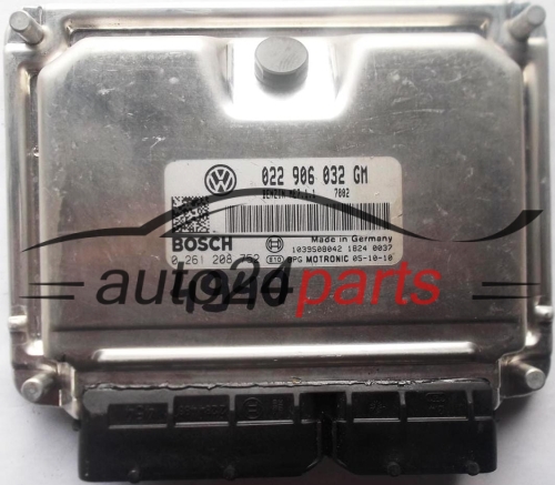 MOTORSTEUERGERÄT ECU STEUERGERÄT VW VOLKSWAGEN T5 3.2 022906032GM