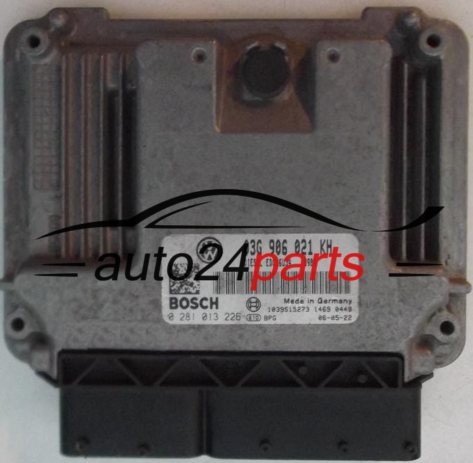 ECU CENTRALITA DE MOTOR VW VOLKSWAGEN GOLF 1.9 TDI 03G906021KH, BOSCH 0281013226