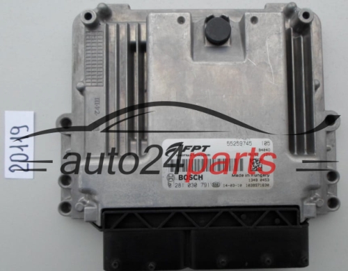 Komputer sterownik silnika Alfa Romeo Giulietta 2.0 MJET 0281030791 55259745