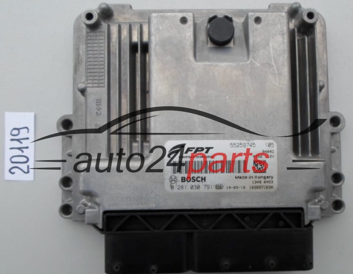 Calculateur Moteur Alfa Romeo Giulietta 2.0 MJET 0281030791 55259745