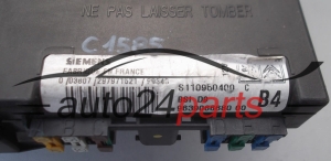 CENTRALKA MODUL BSI CITROEN PEUGEOT S110950400 C, S110950400C, 9639066680