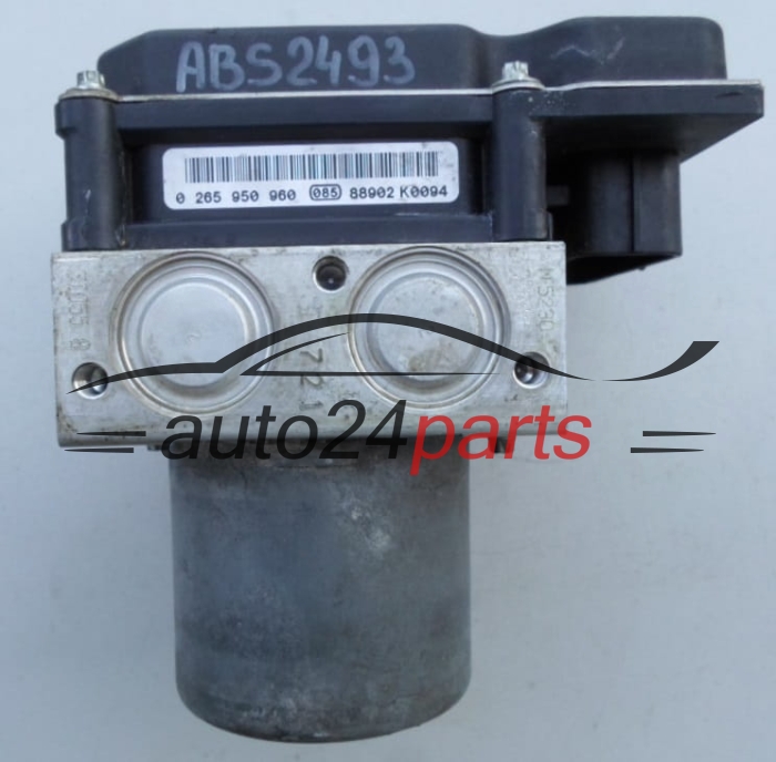 BOMBA HIDRAULICA Y CENTRALITA ABS AUDI A4 BOSCH 0 265 236 095, 0265236095, 8K0614517CA, 0265950960