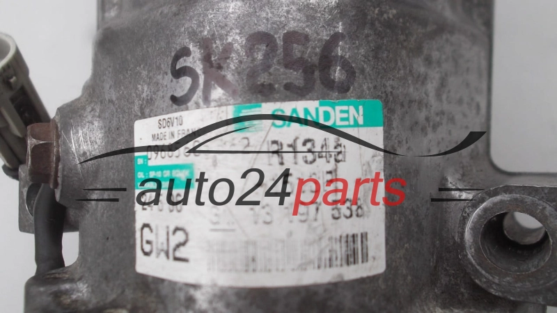 SPREZARKA KLIMATYZACJI OPEL CORSA C COMBO MERIVA 1.3 CDTI Y13DT Z13DT Z13DTJ SANDEN SD6V10, GM 13 197 538 GW2, 13197538 GW2, 1513F