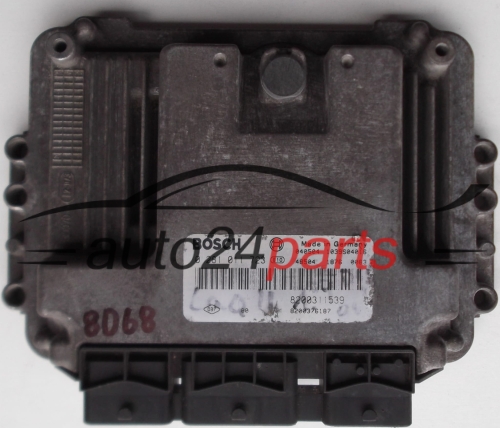 KOMPUTER STEROWNIK SILNIKA RENAULT LAGUNA ESPACE 1.9 DCI BOSCH 0281011723, 8200311539, 8200376187