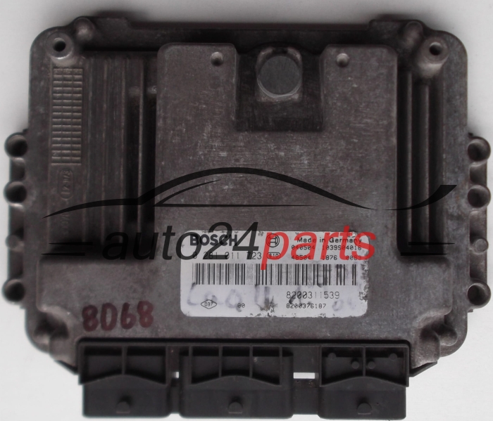 KOMPUTER STEROWNIK SILNIKA RENAULT LAGUNA ESPACE 1.9 DCI BOSCH 0281011723, 8200311539, 8200376187