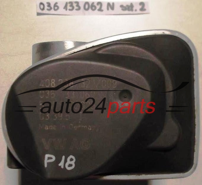 CUERPO DE MARIPOSA VOLKSWAGEN AUDI SEAT SKODA VDO 408-238-321-009, 408238321009, 036 133 062 N, 036133062N