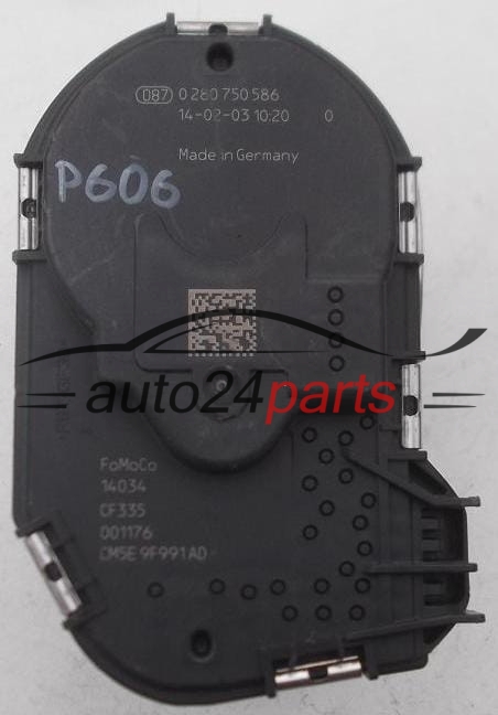 CUERPO DE MARIPOSA FORD FOCUS FUSION BOSCH 0 280 750 586, 0280750586, FoMoCo CM5E-9F991-AD, CM5E9F991AD