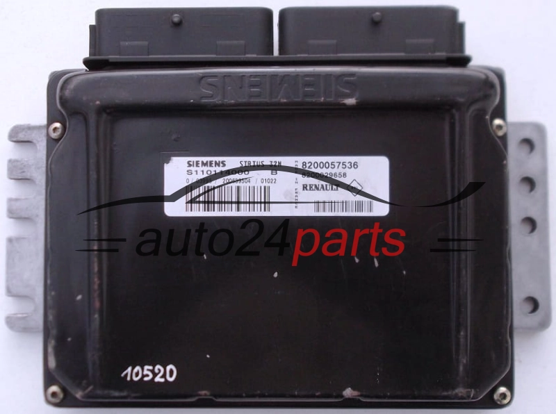 KOMPUTER STEROWNIK SILNIKA RENAULT CLIO 1.2 SIEMENS S110114000 B