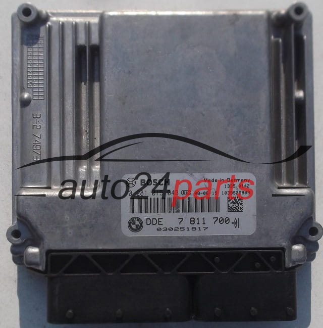 MOTORSTEUERGERÄT ECU STEUERGERÄT BMW 3 2.0 D BOSCH 0 281 015 043