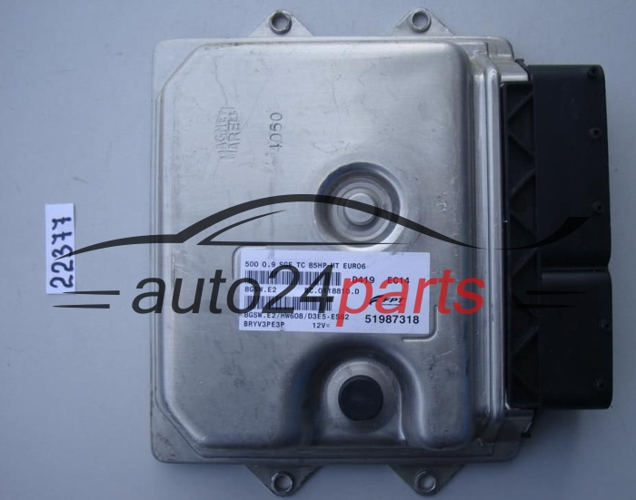 CALCULATEUR MOTEUR FIAT 500 8GSW.E2, 8GSWE2, 51987318