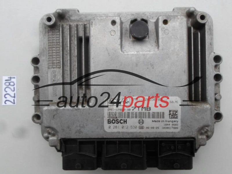 KOMPUTER STEROWNIK SILNIKA MAZDA 1.6 TDCI BOSCH 0 281 012 530, 0281012530, 6M61-12A650-BB, 6M6112A650BB