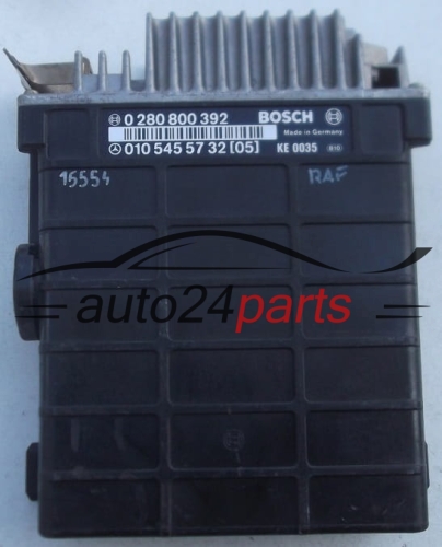 KOMPUTER STEROWNIK SILNIKA MERCEDES W201 190 E 1.8 BENZYNA 0105455732, 010 545 57 32, BOSCH 0280800392, 0 280 800 392