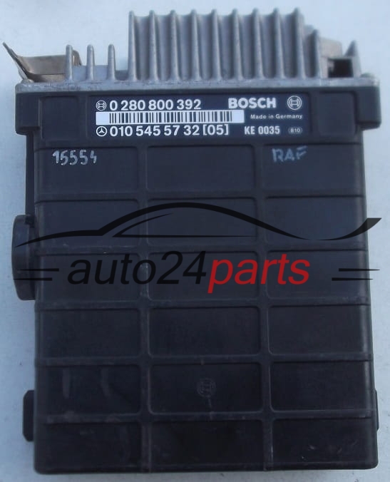 KOMPUTER STEROWNIK SILNIKA MERCEDES W201 190 E 1.8 BENZYNA 0105455732, 010 545 57 32, BOSCH 0280800392, 0 280 800 392