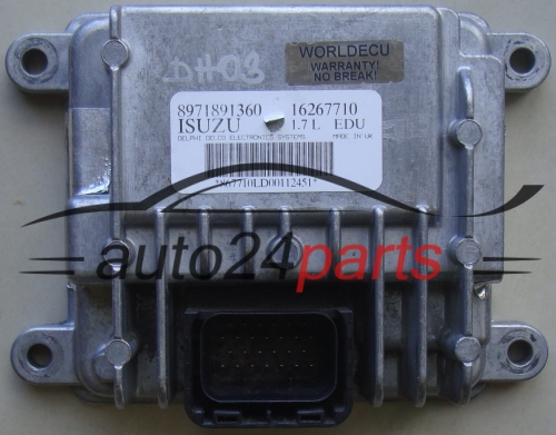 ECU Centralita EDU de bomba de inyección OPEL  ISUZU 8971891360, Delphi Delco 16267710