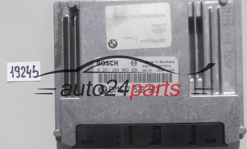 KOMPUTER STEROWNIK SILNIKA BMW E65 735 745 BOSCH 0261209002, 0 261 209 002, DME 7523523, 7 523 523 