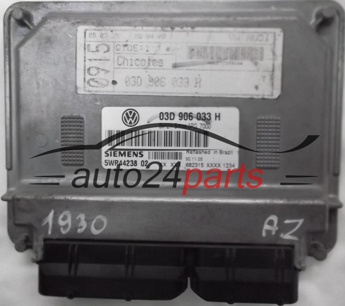 ECU CENTRALITA DE MOTOR VW VOLKSWAGEN FOX 1.2 BMD 03D906033H