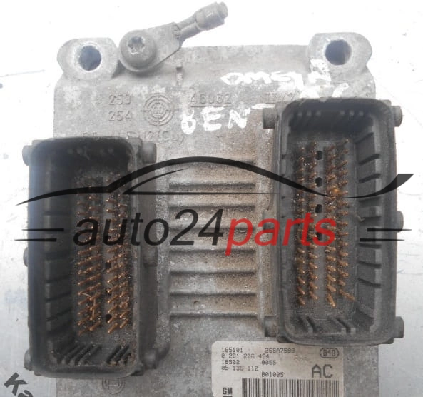 VECTRA 2.6 Y26SE 09136112 AC, 09 136 112 AC, BOSCH 0261206494, 0 261 206 494, 24434532, 24 434 532, 6237143, 62 37 143