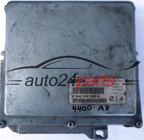 KOMPUTER STEROWNIK SILNIKA FIAT PUNTO 1.4 GT BOSCH 0261203099, 0 261 203 099, 00464196860, 0 046 419 686 0, 46419686 