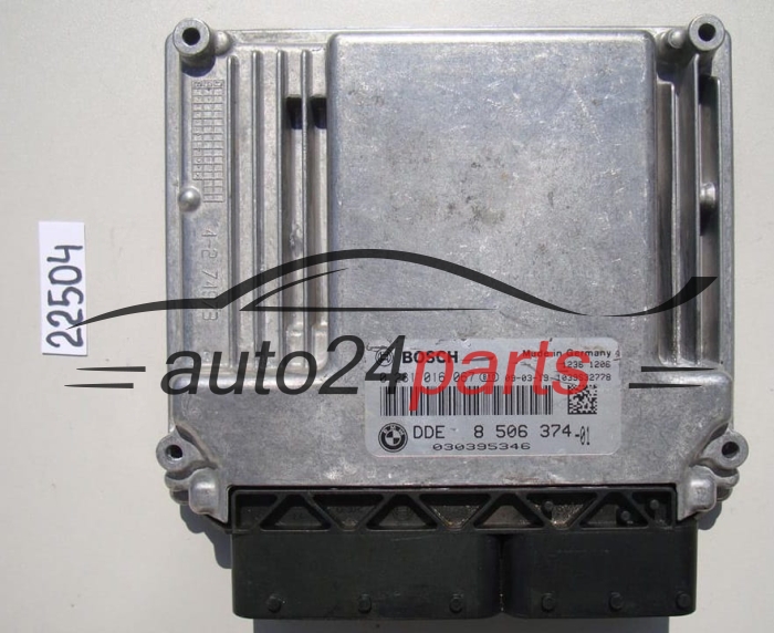 KOMPUTER STEROWNIK SILNIKA BMW 3 BOSCH 0 281 016 067, 0281016067, DDE 8 506 374, DDE8506374, 8506374