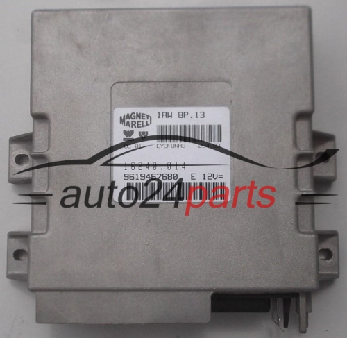 CALCULATEUR MOTEUR CITROEN PEUGEOT MAGNETI MARELLI IAW 8P.13,  16240.014,  9619467680