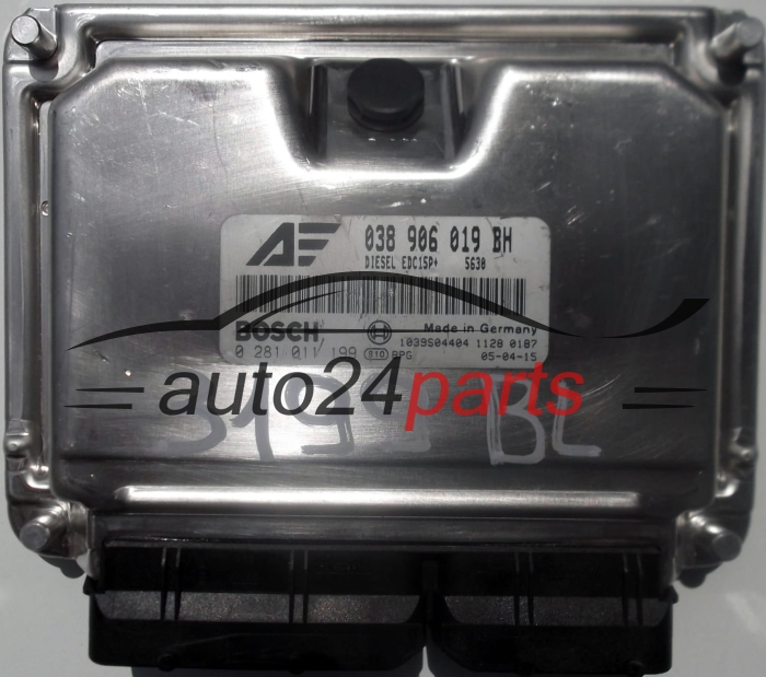 KOMPUTER STEROWNIK SILNIKA VW VOLKSWAGEN SHARAN SEAT ALHAMBRA 1.9 TDI 038906019BH