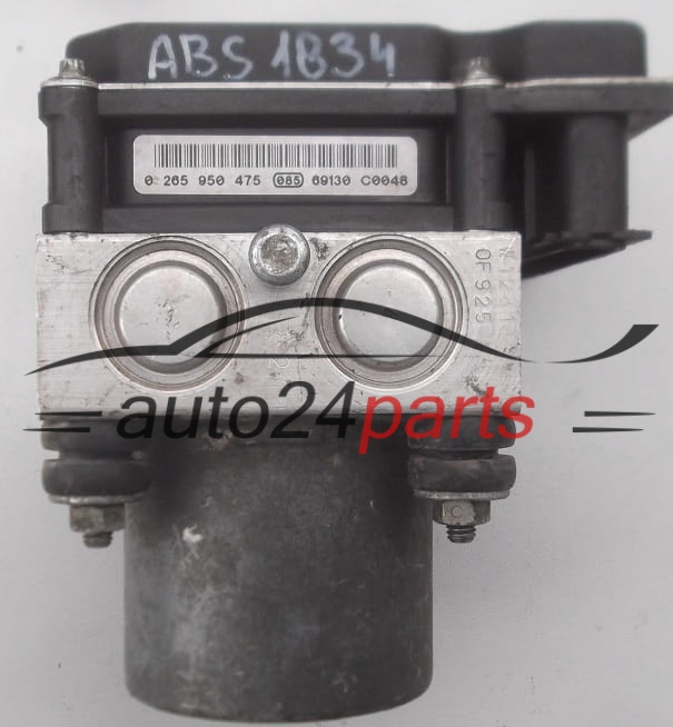 BOMBA HIDRAULICA Y CENTRALITA ABS OPEL MERIVA BOSCH 0 265 234 339, 13212935, 0 265 950 475