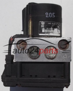 POMPE HYDRAULIQUE ET CALCULATEUR d'ABS SEAT SKODA VOLKSWAGEN 1H2 614 117 B, 1H2614117B, ATE 10.0204-0020.4, 10020400204, 3A0 907 379, 3A0907379, 10.0946-0300.3, 10094603003 