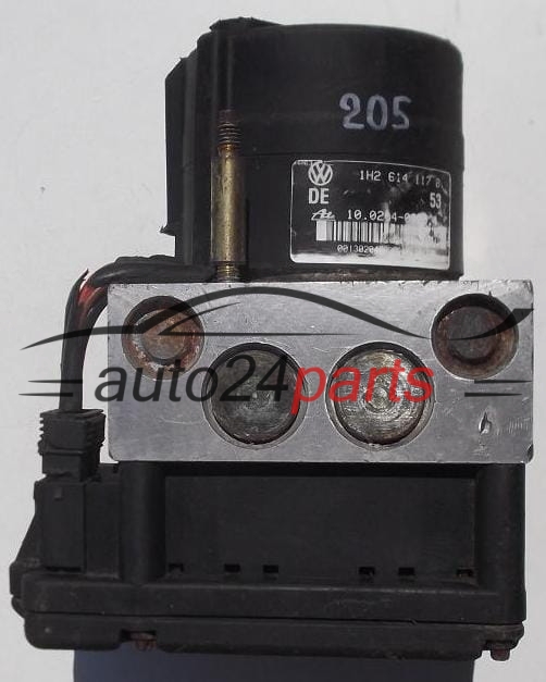 POMPE HYDRAULIQUE ET CALCULATEUR d'ABS SEAT SKODA VOLKSWAGEN 1H2 614 117 B,  ATE 10.0204-0020.4