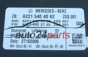 STEROWNIK ZAWIESZENIA MERCEDES W221 SIEMENS VDO A2C53190915, A 221 540 40 62