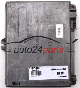 KOMPUTER STEROWNIK SILNIKA RENAULT CLIO 1.8 S101261101, HOM7700742849, 7700854851 