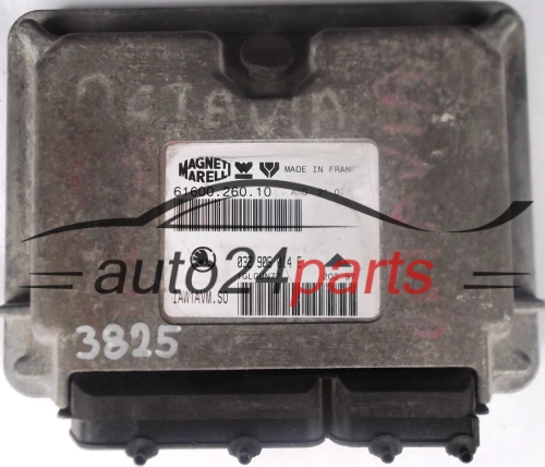 KOMPUTER STEROWNIK SILNIKA SKODA OCTAVIA 1.6 032906014E, 032 906 014 E, IAW1AV.S0, IAW1AVS0, 61600.260.10 